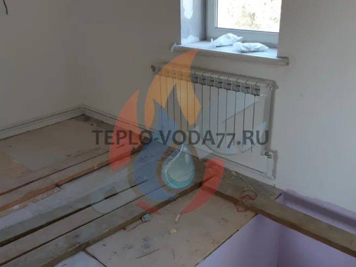 Монтаж системы отопления под ключ в Дмитровском районе МО — фото 1